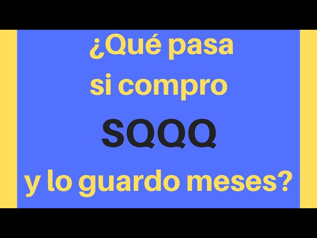 What happens if I buy SQQQ and hold it for months?