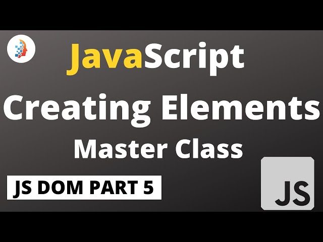How to Create Dom Elements in Javascript | മലയാളത്തിൽ | Episode 5