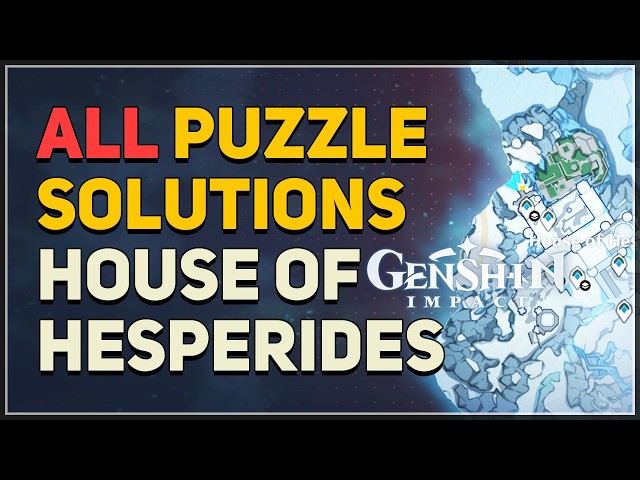 All House of Hesperides Puzzle Solutions in Snezhnaya Genshin Impact 7.0