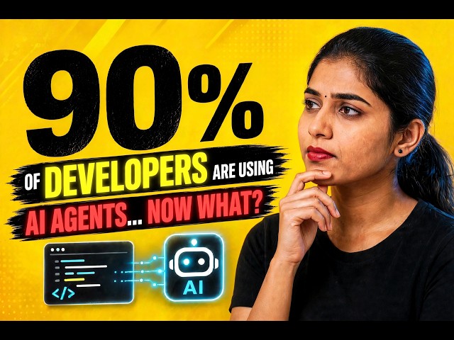 47% OF CODE IS AI-GENERATED..WHAT DOES THAT MEAN FOR DEVELOPERS? #codeeasewithanu #aiagent #claude