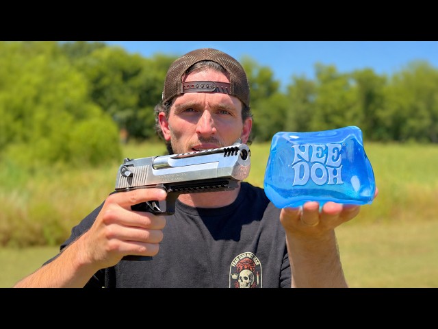 Can a Needoh Block Stop a Bullet?