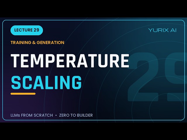 Temperature Scaling: Control How Random GPT Is | LLMs #29, 2026 #viral # trending
