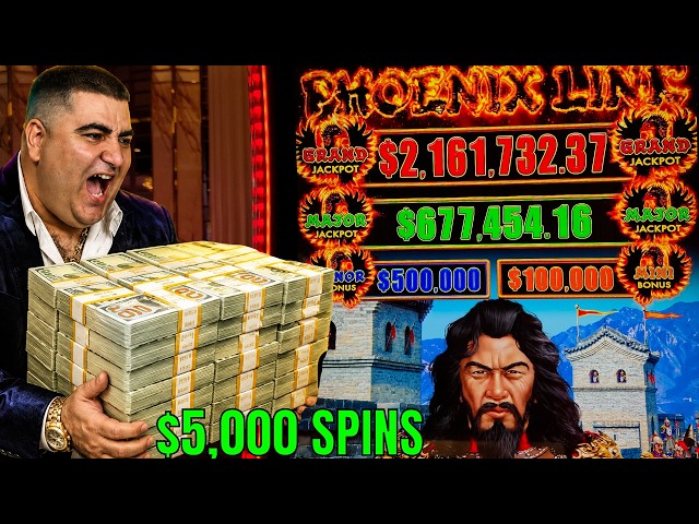 One Of The LARGEST JACKPOTS EVER On Phoenix Link Slot 