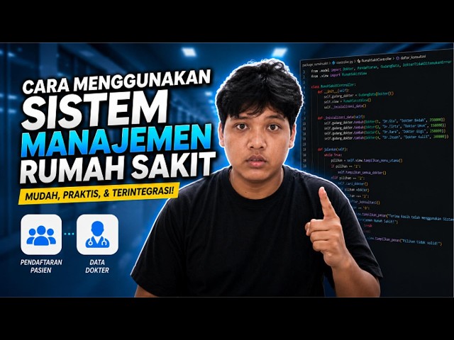 Penjelasan Source Code dan Demo Aplikasi Sistem Manajemen Rumah Sakit menggunakan VS Code