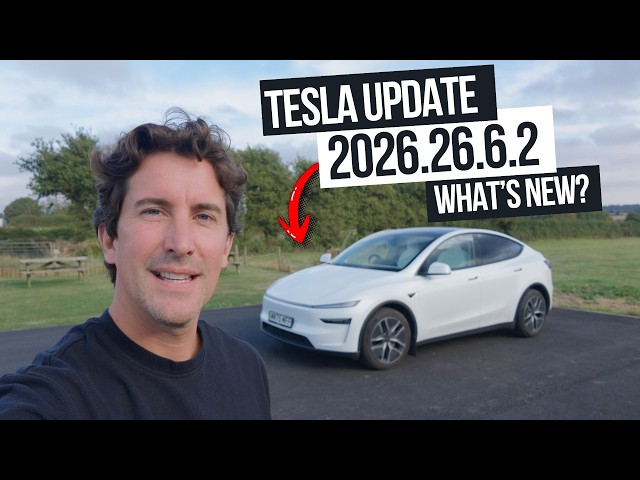 Wow, the Tesla 2026.26.6 Summer update is HUGE!