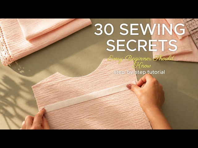 🔥30 Sewing Techniques and Smart Maneuvers | Golden Rules for Perfect Sewing