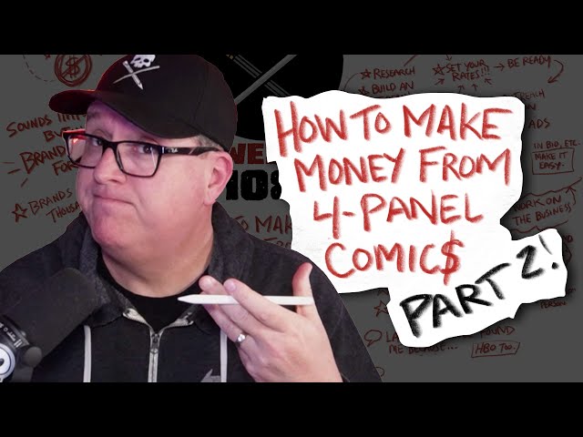 How I Make Money Drawing 4 Panel Comic Strips