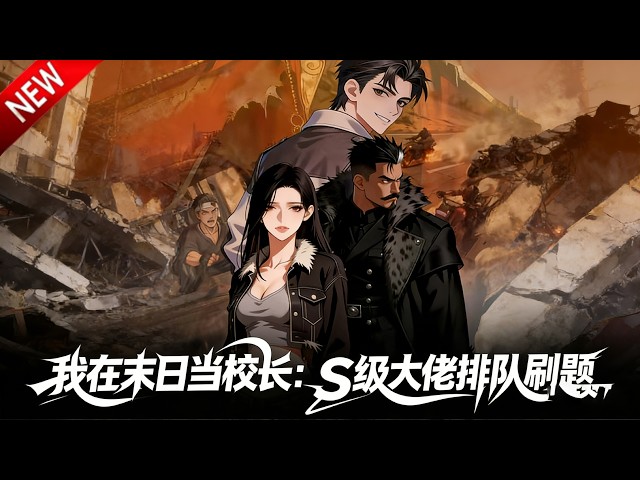 💥【新番上线】高考落榜生洛城意外穿书，绑定校园系统，建知识堡垒，对抗灭世异象重获新生！《我在末日当校长：S级大佬排队刷题》全集 Multi SUB #热血 #漫剧 #动漫魔女