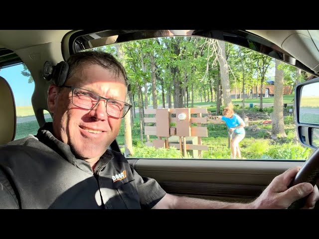 Should I Stop & Help? Dougo Drives Up to Wife Shoveling Weeds