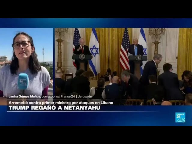 Netanyahu, criticado en Israel tras obligarle Trump a anular una ola de bombardeos en Beirut