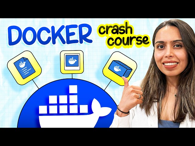 Docker CRASH COURSE For Beginners | Docker Container, Docker Image, Dockerfile, Docker Compose