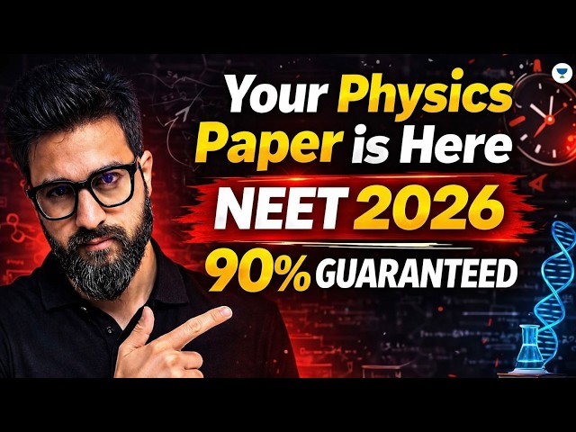 NEET 2026 Physics Prediction With Proof | 90% Questions from here | Yawar Manzoor