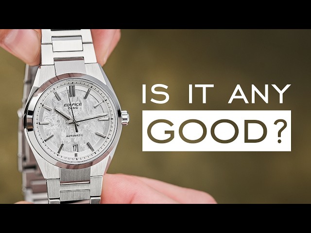 Casio’s First Mechanical Watch Ever - The Edifice EFK