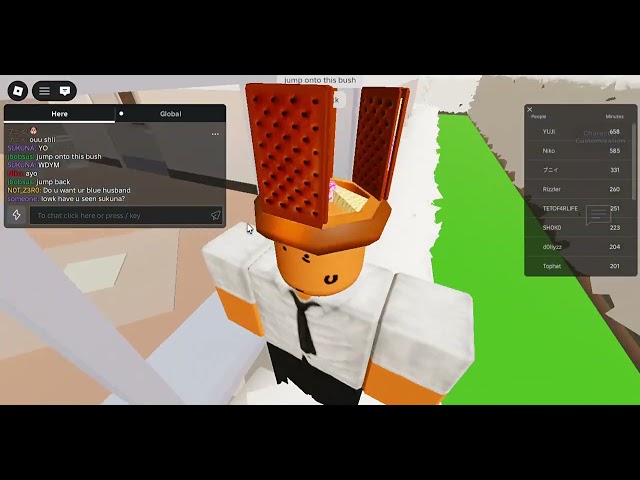 How to get on the roof and escape the map in, Classmate!