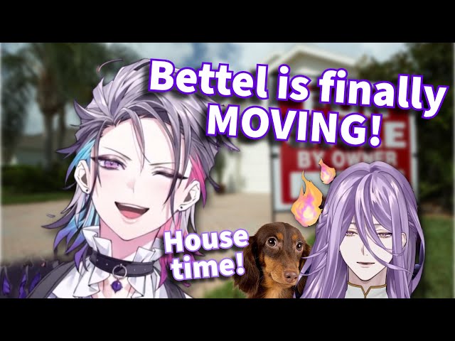 Bettel is FINALLY MOVING to a HOUSE! (he’ll never own one)【Holostars EN | Gavis Bettel】