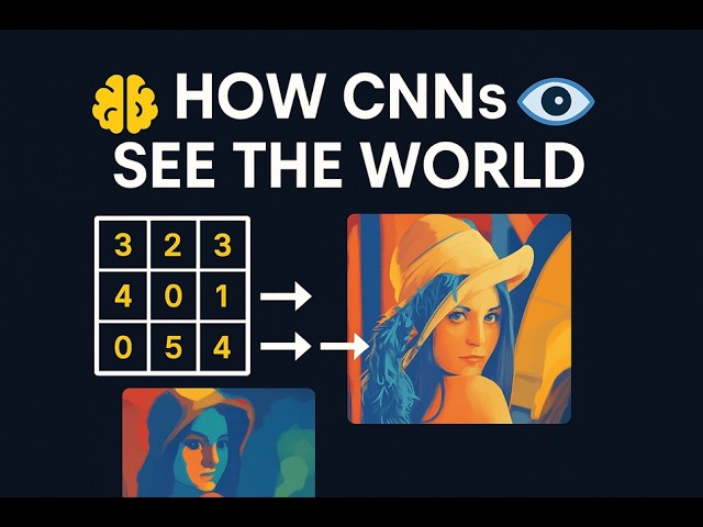 How CNN Filters Really Work 🧠  Deep Learning Made Simple