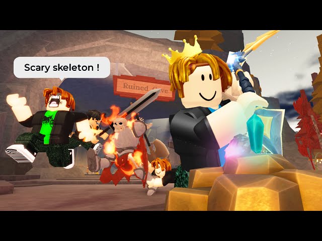 ROBLOX The FORGE But We're Using The STRONGEST CLASS  🔥