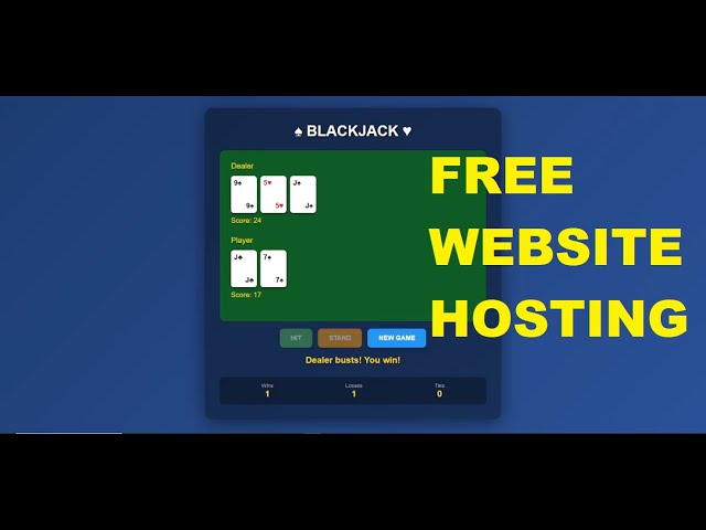 Host Your App on GitHub Pages in 8 Minutes - FREE & Easy! (Free Black Jack Game Tutorial Included!)