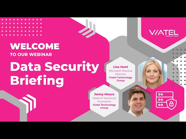 Data security webinar briefing | Viatel Technology Group