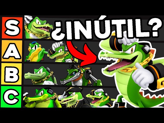 I Ranked EVERY Version of Vector the Crocodile