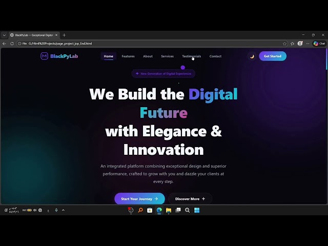 NOVA – Premium Digital Experience HTML Template | Live Preview