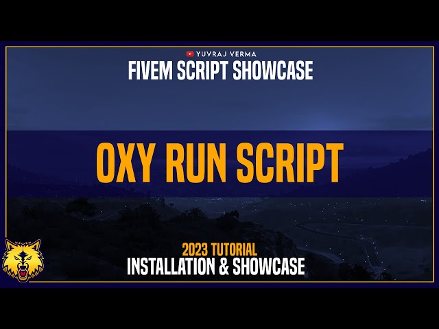 [QBCore/ESX] Oxy Run Script | Installation and Showcase | FiveM Script Showcase | 2023 Tutorial
