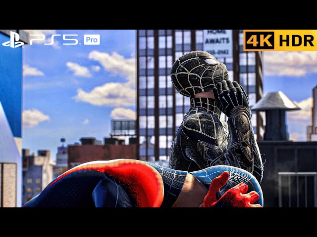 (PS5 PRO) DR. Strange suit & MILES Vs Sandman | 4K HDR |