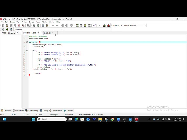 C++ programming