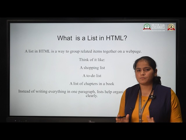 List and Tables in HTML| Class 10 Computer Studies | Complete Chapter Revision | SOU