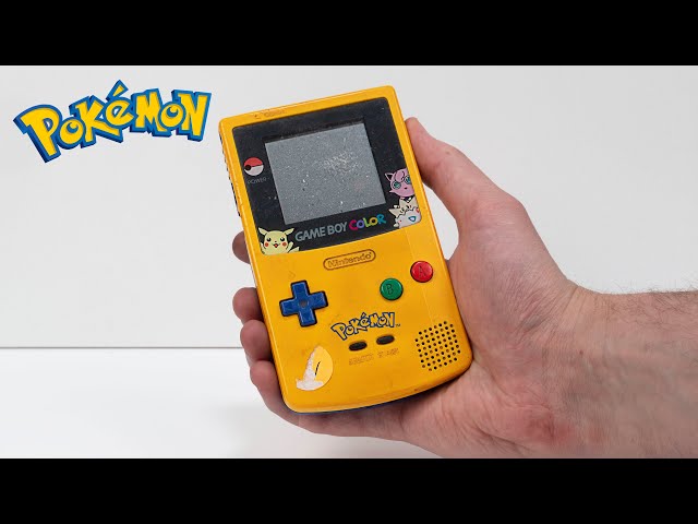 Restoring Rare Gameboy Color Pokemon Limited Edition