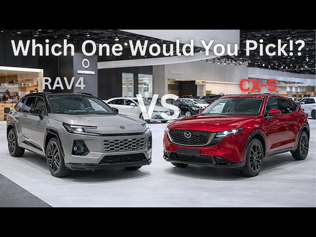 Toyota RAV4 2026 vs Mazda CX-5 2026 – Which One Would You Buy?