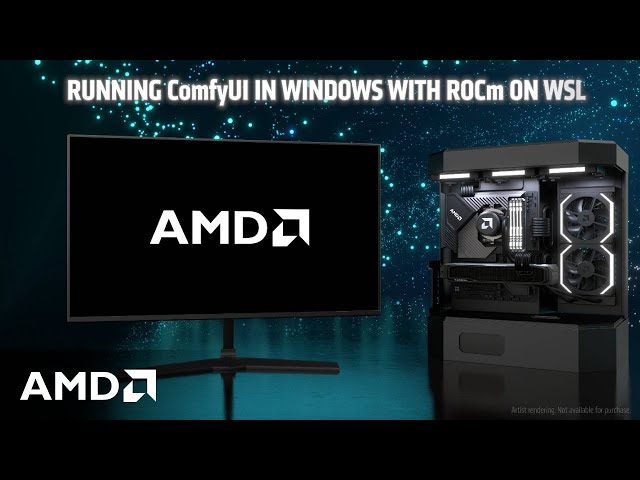 Run ComfyUI on Windows with AMD ROCm™ and WSL | Step-by-Step Install Guide