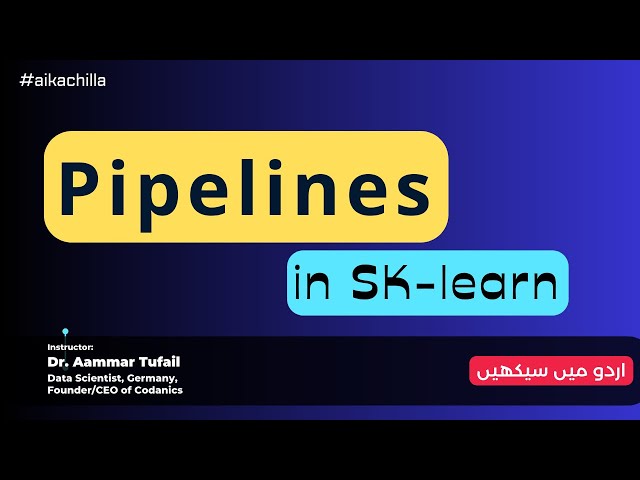 Pipeline in machine learning and Scikit-learn