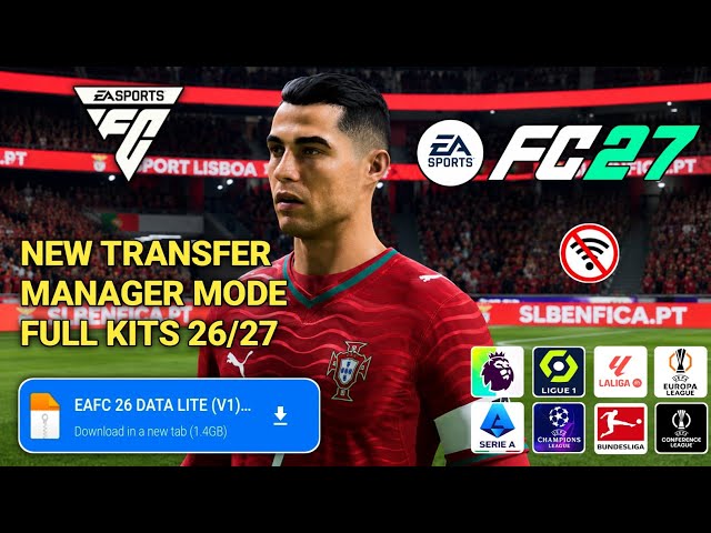 FIFA 16 MOD FC 27 ANDROID OFFLINE TERBARU CAREER MODE UPDATE FULL KITS 26/27 @Alphatrix-vids 
