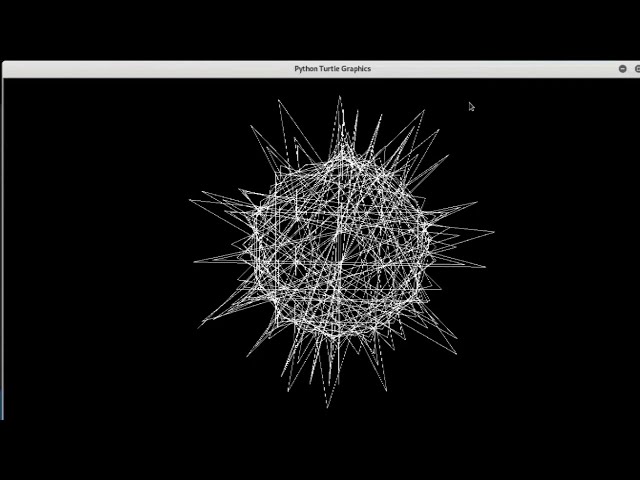 Turtle Python drawing | Turtle Python graphics Create Vibrate Circle using Python turtle in pycharm