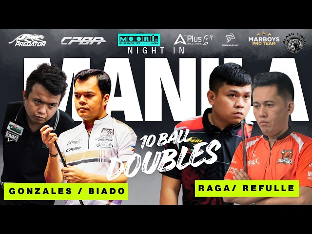 Carlo Biado - Patric Gonzales VS Anton Raga - J.A Refulle