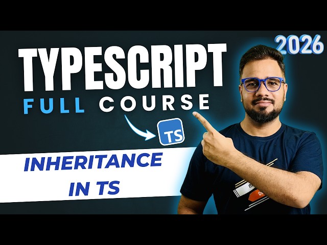 TypeScript Tutorial #44 - Inheritance in TypeScript