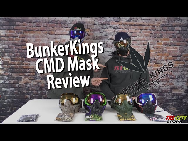 Bunkerkings CMD Paintball Mask- Review