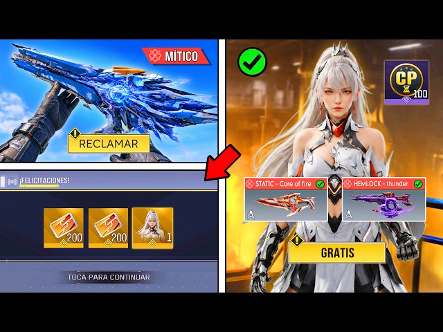 FINALLY!!! FREE MYTHIC DATE, FREE COD POINTS AND FREE SPINS IN COD MOBILE