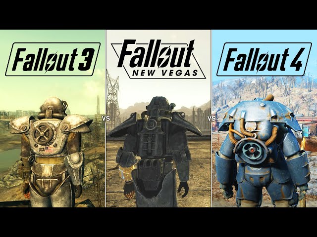 Fallout 3 vs. Fallout: New Vegas vs. Fallout 4 – Details Comparison