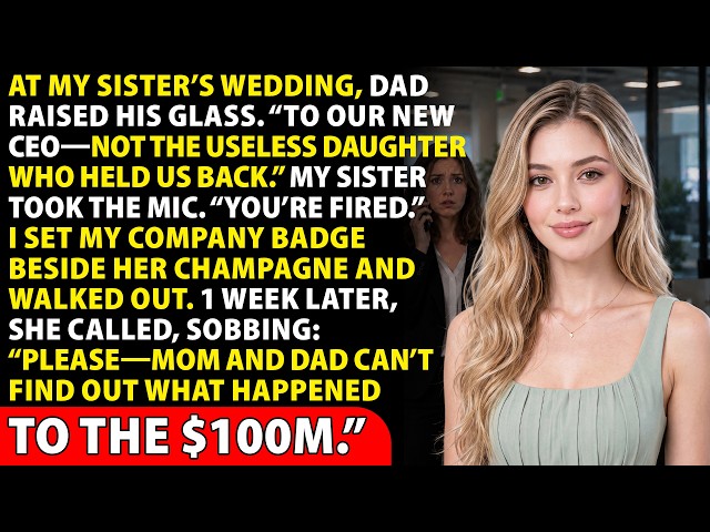 At My Sister’s Wedding, My Parents Made Her CEO—Week Later, She Begged Me to Save a $100M Deal