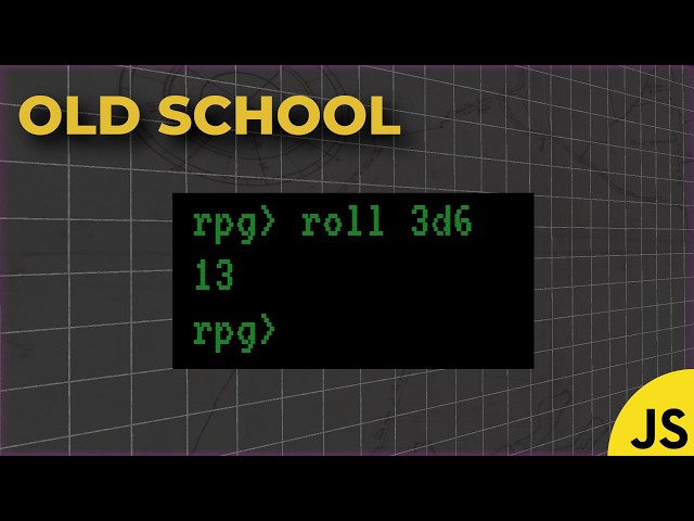 I Built a Retro CLI for My JavaScript RPG Engine | Pure JS RPG Number 7