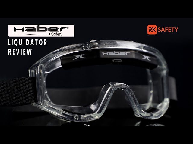 Goggle with Fan Full Review | Liquidator Haber Safety | RX Safety