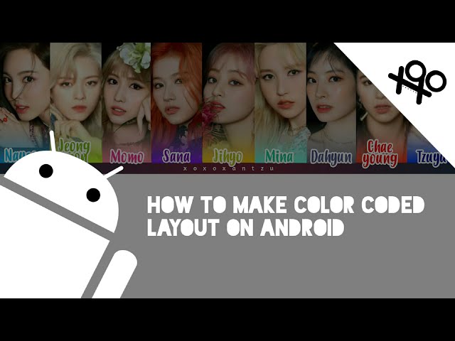 HOW TO MAKE Color Coded Lyrics (LAYOUT) [Lemoring ver.] on Android | xoxoxantzu