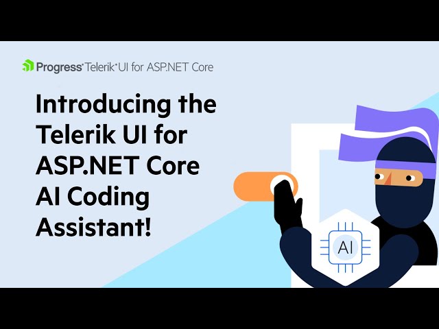 Introducing the Telerik UI for ASP.NET Core AI Coding Assistant!