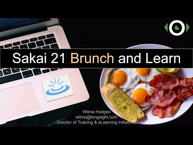 2021-08-06 Sakai 21 Lunch & Learn - Dark Theme and Dashboard
