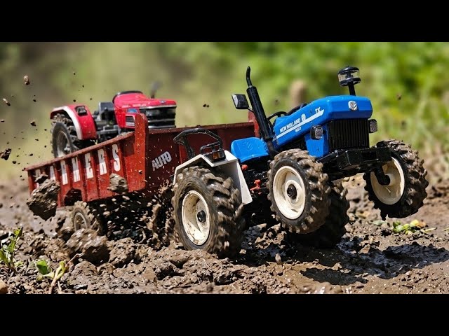 Diecast Scale Model of New Holland 5620 Tractor | Mini Tractor | Tractor Videos | Auto Legends