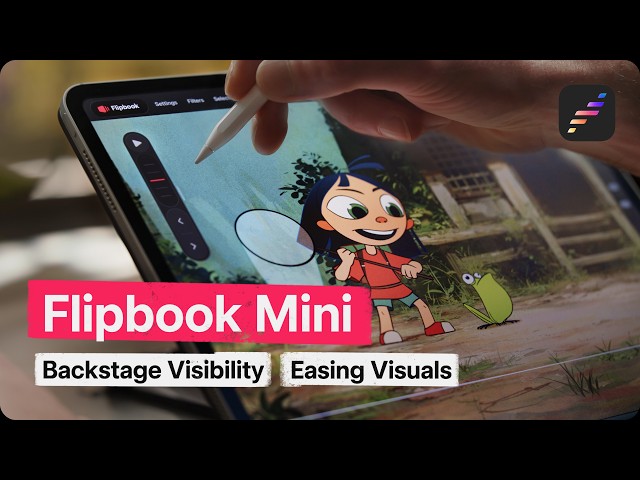 What’s New in Procreate Dreams | Mini Flipbook, Backstage Visibility, Easing Visuals