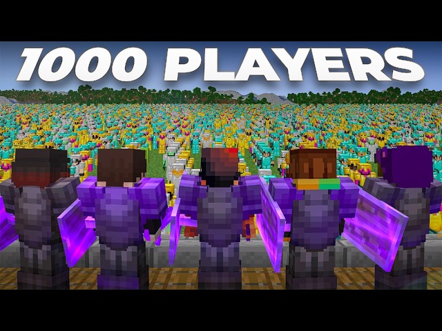 10 Pros Defend a Base Against 1000 Players