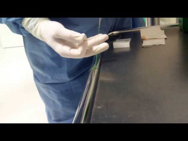 Arthroscopic knot- quadrant knot